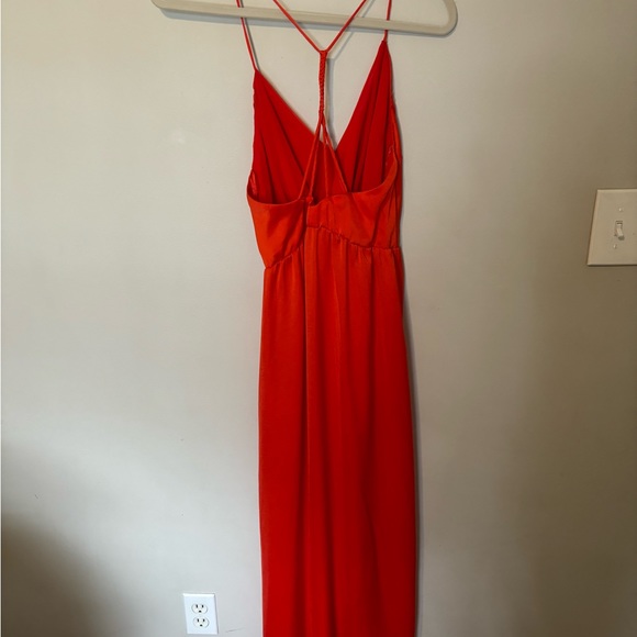 Lush size medium Strappy red wrap front dress - Picture 3 of 4